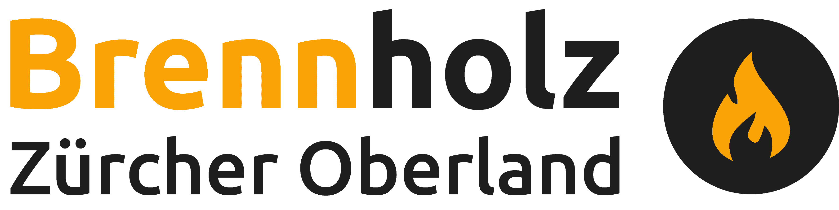 Brennholz Zürcher Oberland Logo dunkel