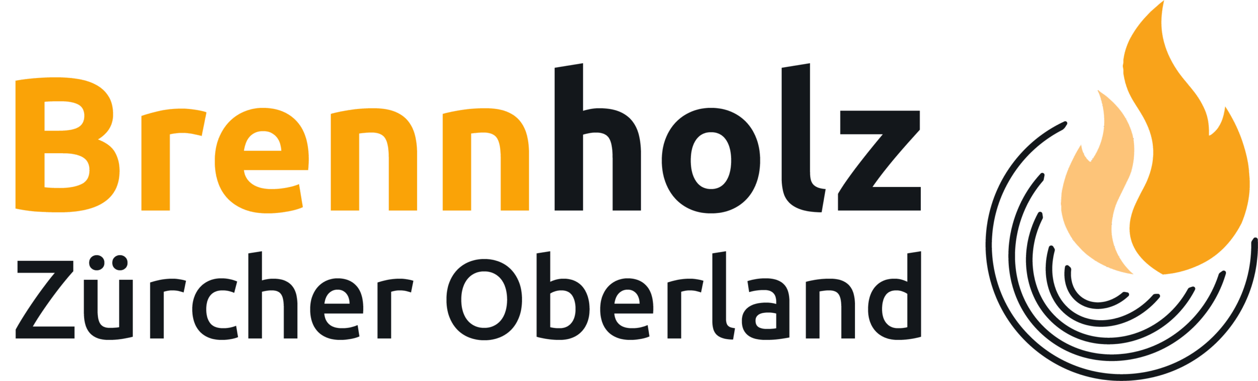 Brennholz Zürcher Oberland Logo dunkel
